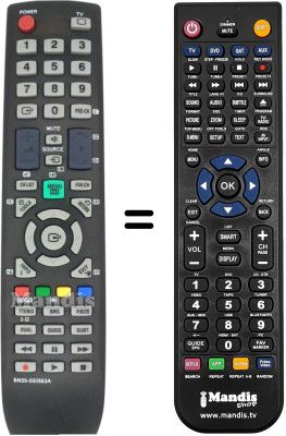 Mando a distancia equivalente Samsung LE46B530P7WXUA Mando a distancia equivalente Samsung LE46B530P7WXUA