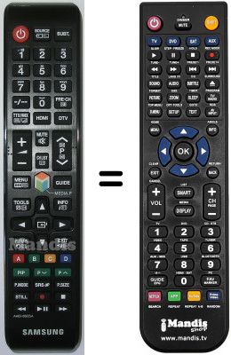Replacement remote control Samsung LE40B530P7W/XZG