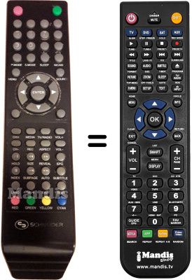 Mando a distancia equivalente SCHNEIDER ELIA2410