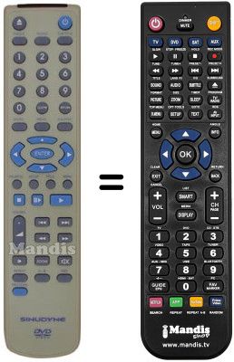 Replacement remote control REMCON1374