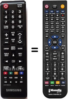 Replacement remote control Samsung LT27B300EW / EN