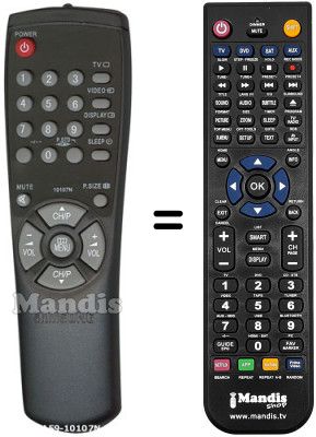 Replacement remote control Samsung AA5910107N Replacement remote control Samsung AA5910107N