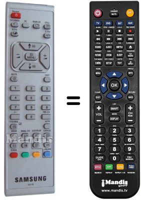 Mando a distancia equivalente Samsung BN59-00217B Mando a distancia equivalente Samsung BN59-00217B
