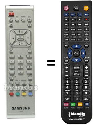 Mando a distancia equivalente Samsung LW17E24CBX/XEC Mando a distancia equivalente Samsung LW17E24CBX/XEC