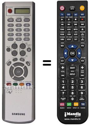 Mando a distancia equivalente Samsung BN59-00378A