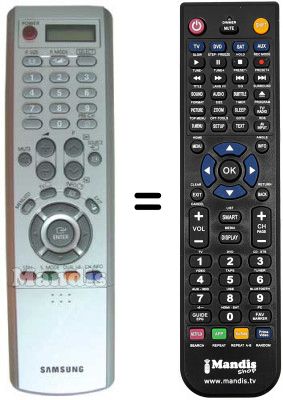 Mando a distancia equivalente Samsung BN59-00378B
