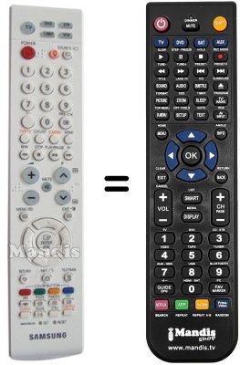 Mando a distancia equivalente Samsung BN59-00618A Mando a distancia equivalente Samsung BN59-00618A