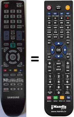 Mando a distancia equivalente Samsung B2230 HD Mando a distancia equivalente Samsung B2230 HD