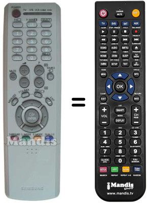 Mando a distancia equivalente Samsung BP5900062A