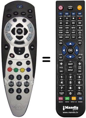 Mando a distancia equivalente Samsung MF5900301A Mando a distancia equivalente Samsung MF5900301A