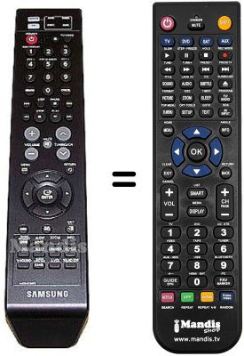 Replacement remote control Samsung LE40S71B