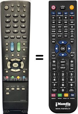 Mando a distancia equivalente GA538WJSA