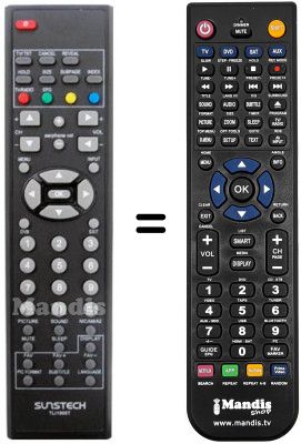 Replacement remote control REMCON1084