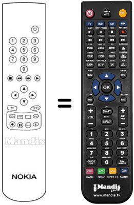 Replacement remote control REMCON606 Replacement remote control REMCON606