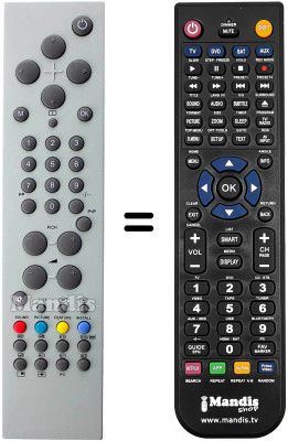 Mando a distancia equivalente Techwood TWD20LC1