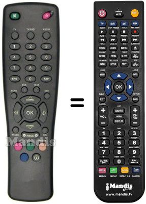 Mando a distancia equivalente Strong REMCON077