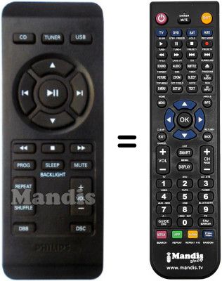 Replacement remote control AZ787 Replacement remote control AZ787