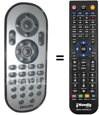 Mando a distancia equivalente RC810