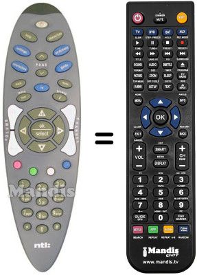 Replacement remote control Samsung SAMSUNGBOX Replacement remote control Samsung SAMSUNGBOX
