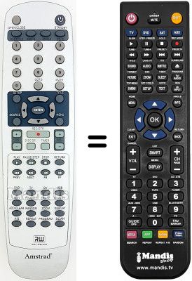 Mando a distancia equivalente REMCON1080