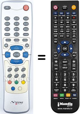 Mando a distancia equivalente REMCON1392