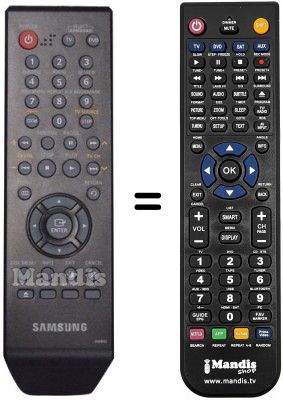 Replacement remote control Samsung AK59-00084Q