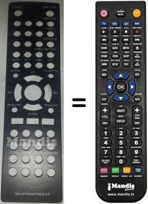 Comandament a distància equivalent Supratech Vision Helena