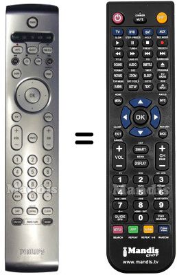 Comandament a distància equivalent HVS51374-FI