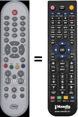 Mando a distancia equivalente WHV15777W