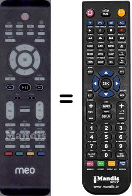 Mando a distancia equivalente WHV15094W