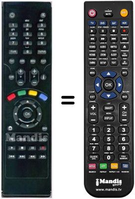 Comandament a distància equivalent HVS53469