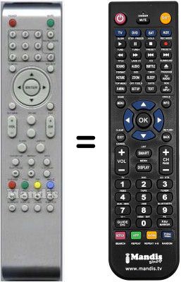 Mando a distancia equivalente Schaub Lorenz HVS54759