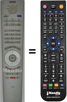 Comandament a distància equivalent Loewe SEC0645