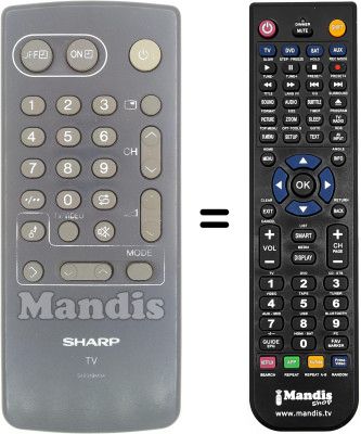 Replacement remote control Sony SEC2419