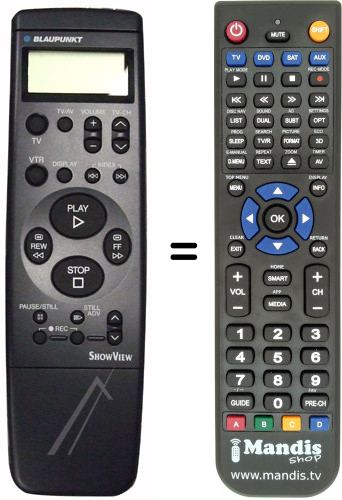 Replacement remote control VEQ1560