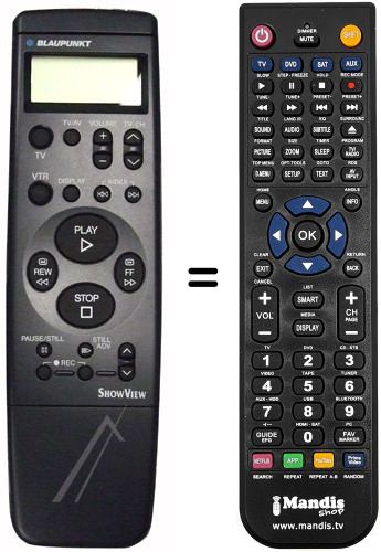Replacement remote control VEQ1560